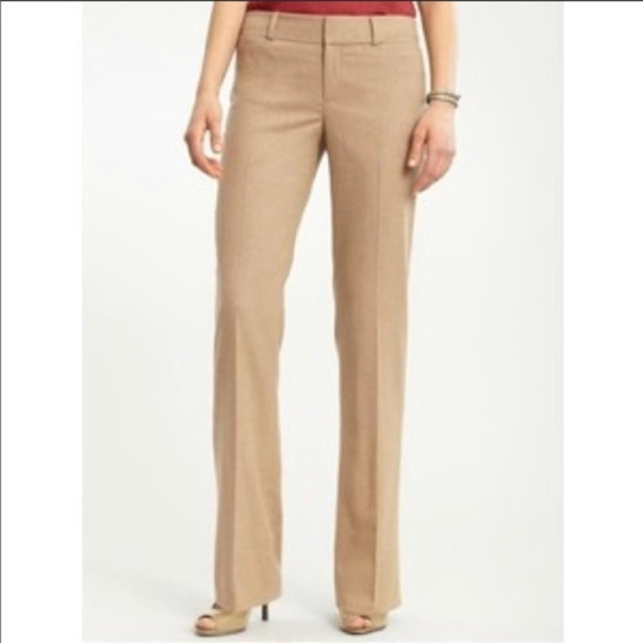 Banana Republic Pants - BR Camel Martin Workman Herringbone Pants - SZ 12